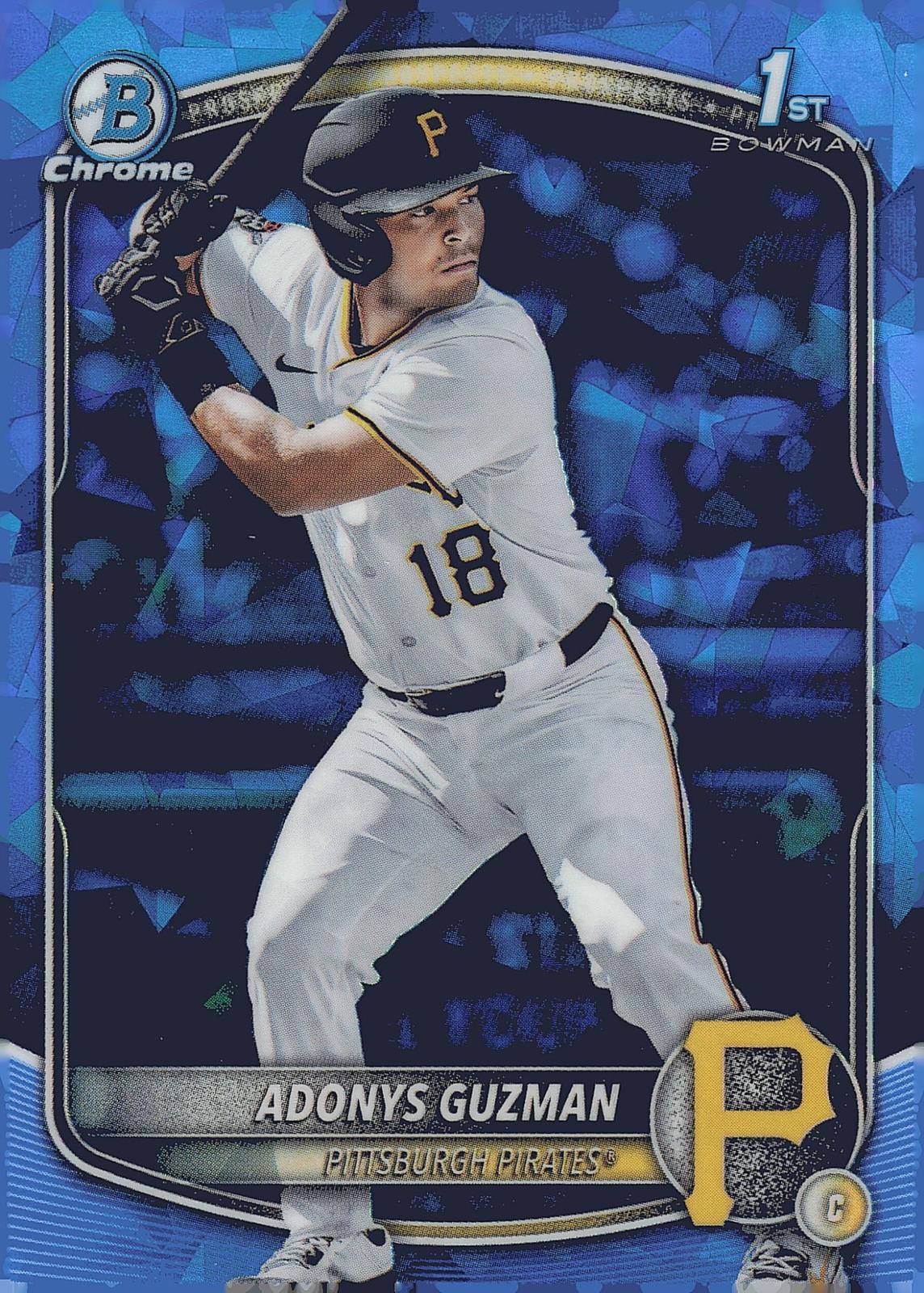 2025 Bowman Draft Sapphire Edition #BDC-126 Adonys Guzman