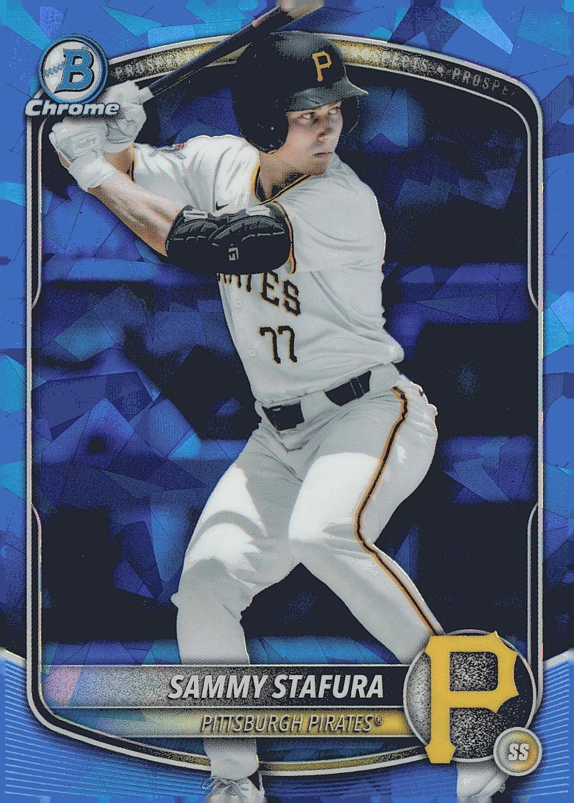 2025 Bowman Draft Sapphire Edition #BDC-187 Sammy Stafura
