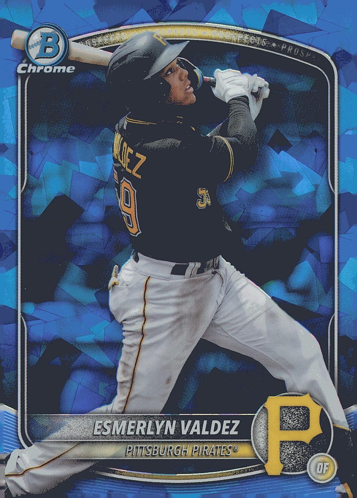 2025 Bowman Draft Sapphire Edition #BDC-110 Esmerlyn Valdez