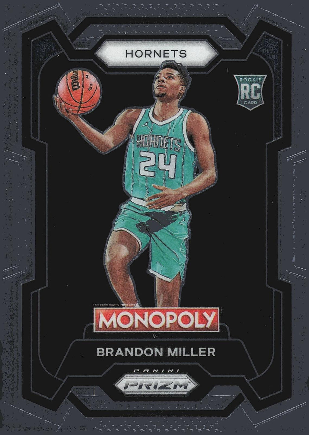 2023-24 Panini Prizm Monopoly #15 Brandon Miller