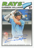 2026 Topps Heritage #ROA-CW Carson Williams Real One Autographs