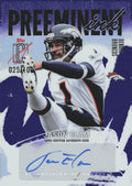 2025 Topps S.C.  #PI-JE Jason Elam Preeminent Ink Purple Refractor #/100